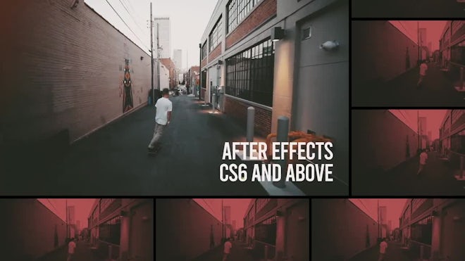 Urban Intro Slides Freebies template preview