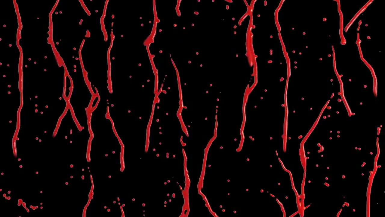 Blood Drops Stock Motion Graphics Motion Array