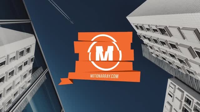 Ribbons titles and logo: Premiere Pro Templates
