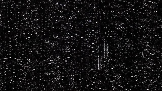 Water On Glass 01: Stock Video