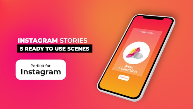 Instagram Stories V11.3 Freebies template preview