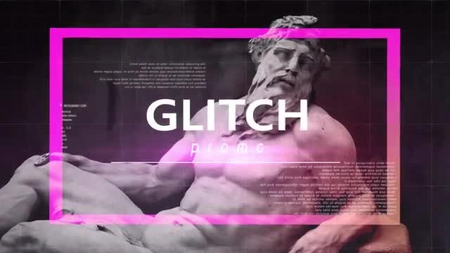 Glitch promo: After Effects Templates