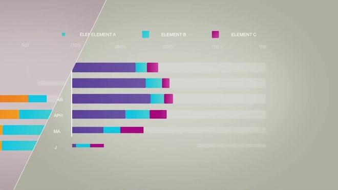 Simple Infographics Freebies template preview