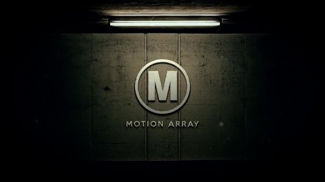 Dark Room Logo Reveal Freebies template preview