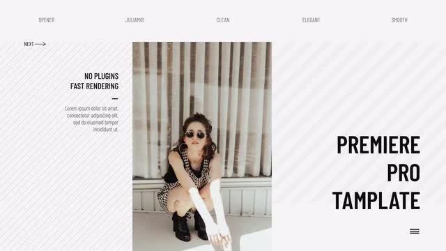 Fashion Slideshow: Premiere Pro Templates