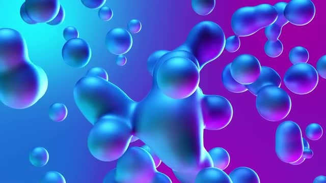 Abstract Blue Shapes: Stock Motion Graphics