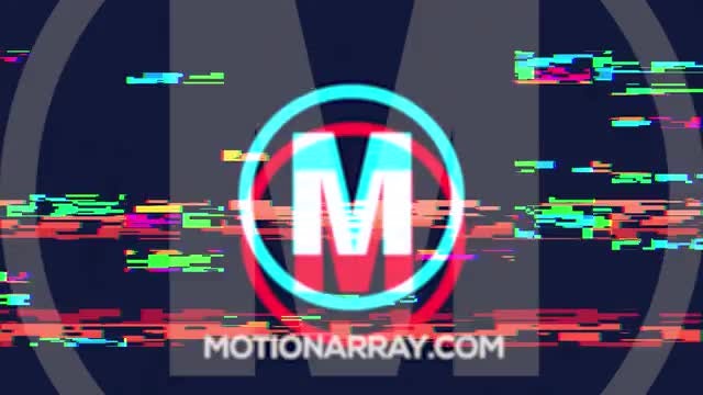 Glitch Logo Reveal: Premiere Pro Templates