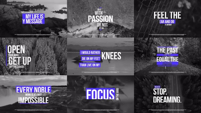 Neat Typography V.2 Freebies template preview