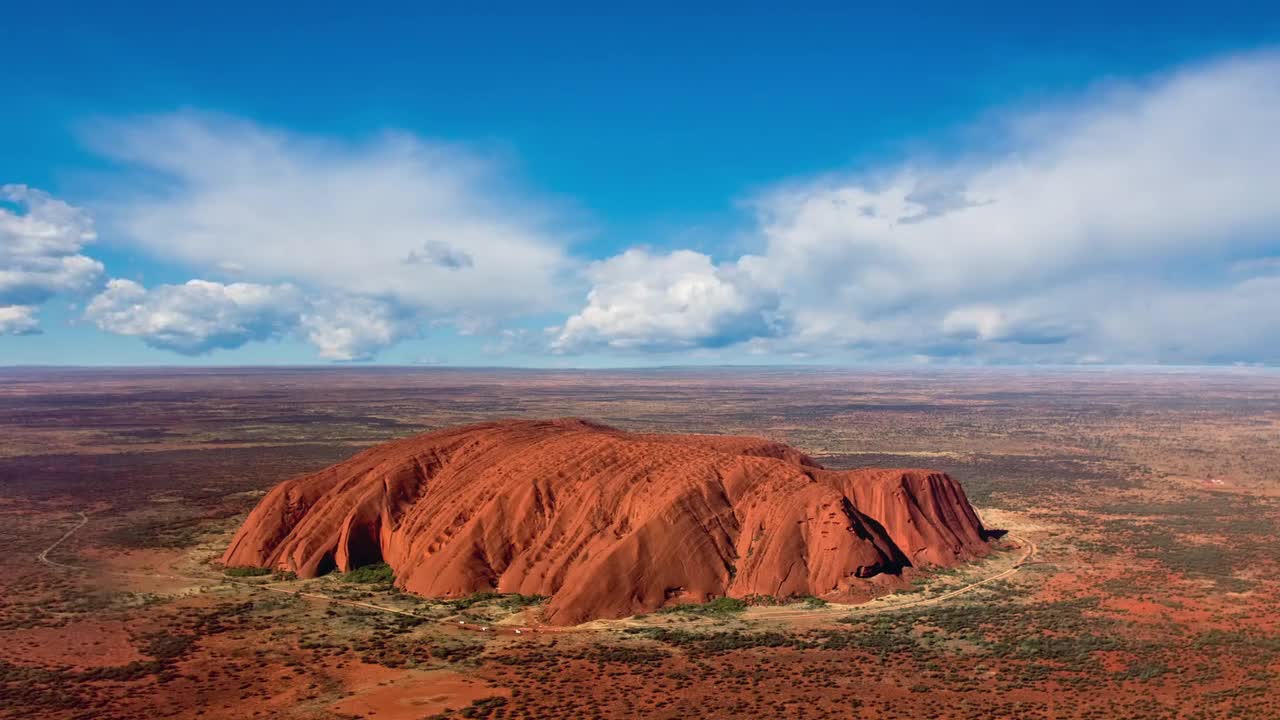 Uluru Australia Skyline - Stock Video | Motion Array