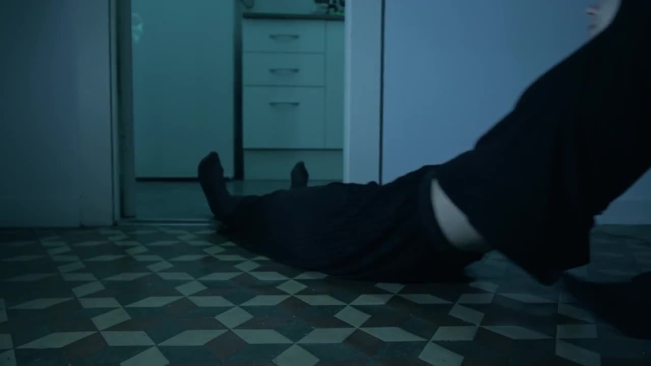 Dragging Unconscious Body Stock Video Motion Array