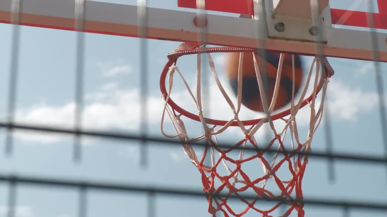 Basketball Bucket Montage Stock Video Motion Array