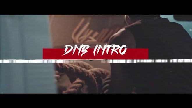 DnB Intro Freebies template preview