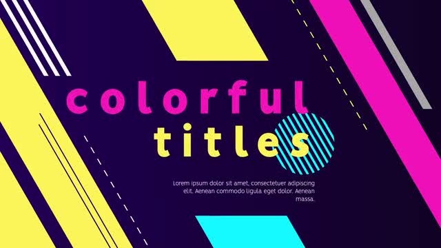 Trendy Typography: After Effects Templates