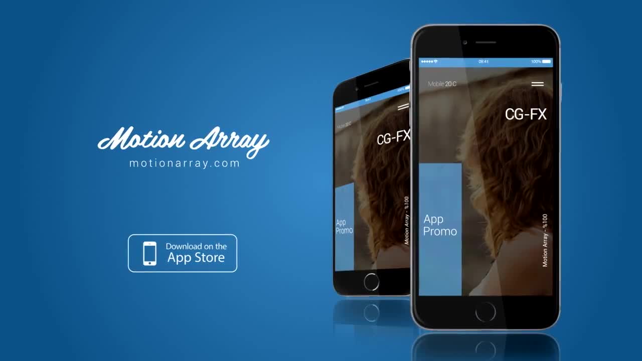app promo after effects template free download
