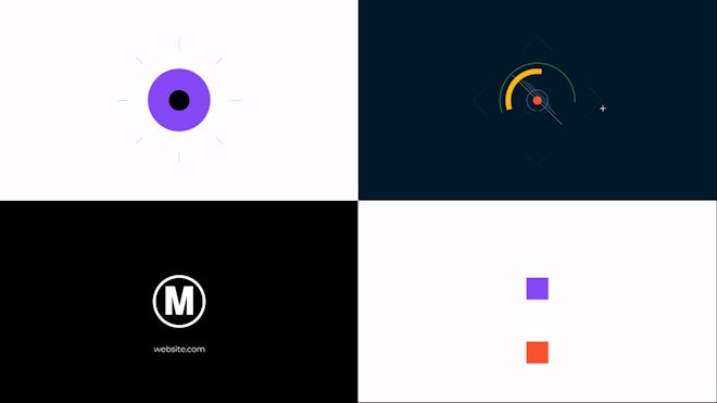 Logo Intro Pack Freebies template preview