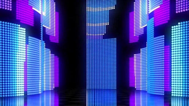 LED Wall 03 - Stock Motion Graphics | Motion Array