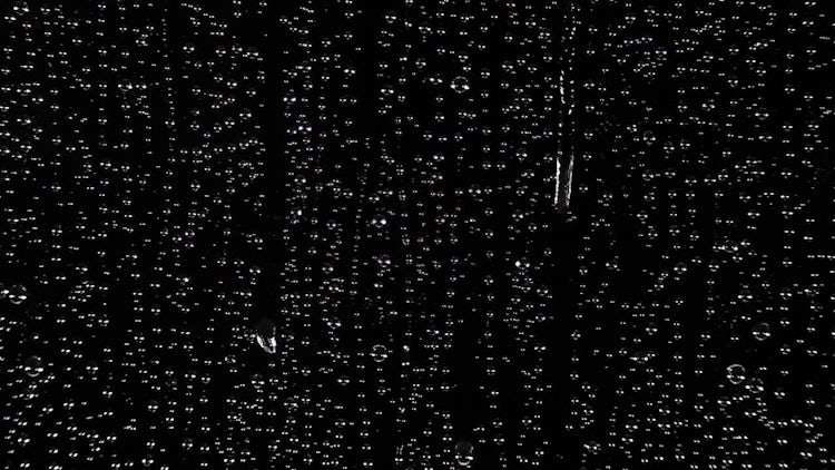 Water On Glass 05: Stock Video