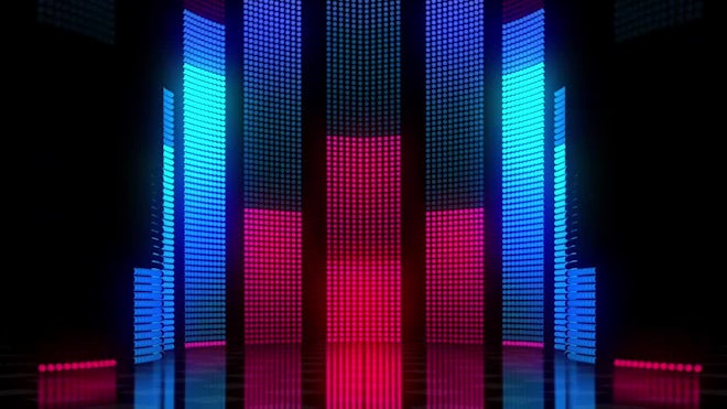 LED Wall 05 - Stock Motion Graphics | Motion Array