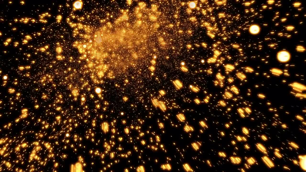 Gold Particles Stream Pack Stock Motion Graphics Motion Array