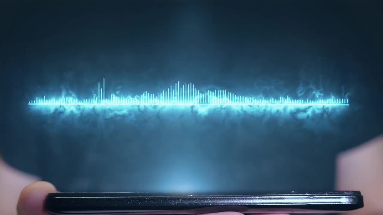 Sound Hologram Stock Motion Graphics Motion Array