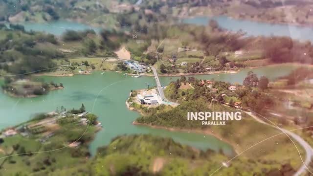 Inspiring Parallax Slideshow: Premiere Pro Templates