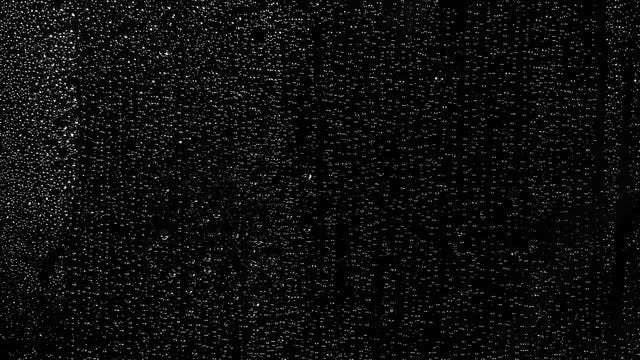 Water On Glass 06: Stock Video
