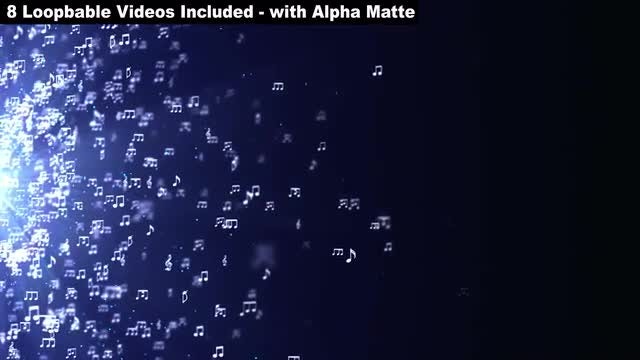 Musical Notes: Stock Motion Graphics