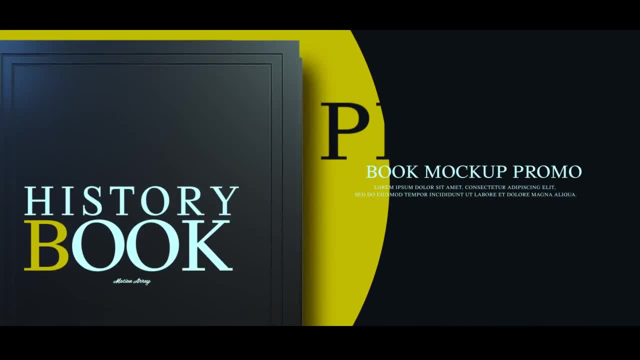 Download Book Promo Mockup Kit After Effects Templates Motion Array