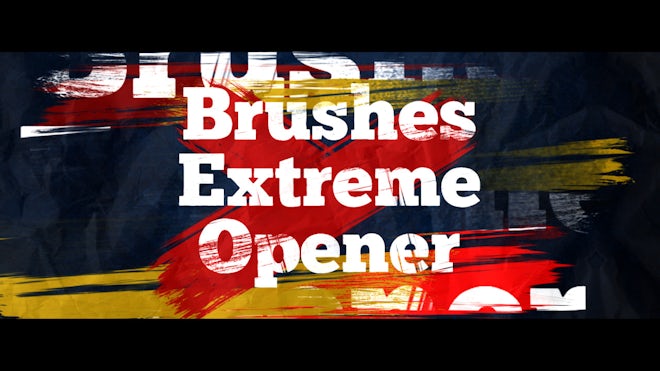 Brushes Extreme Opener Freebies template preview