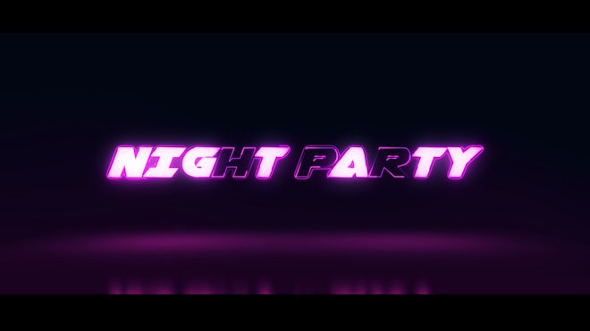 Night/Club Party Opener Freebies template preview