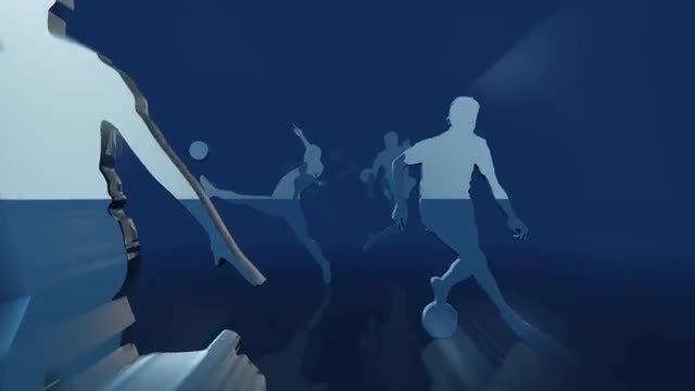 Soccer Players: Stock Motion Graphics