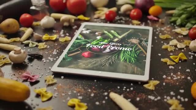 Food Promo: After Effects Templates