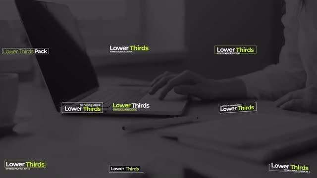Lower Thirds Pack V2: After Effects Templates