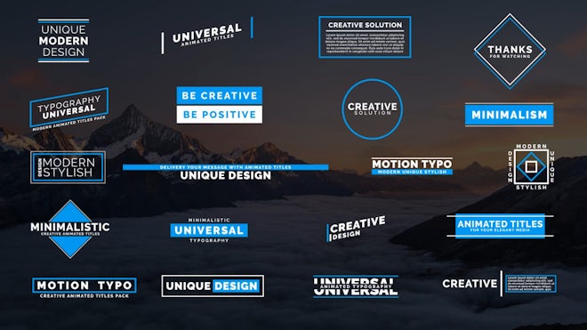 20 Creative Typo IV Freebies template preview
