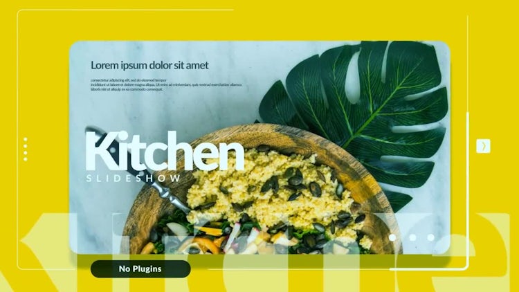 Kitchen Slideshow: After Effects Templates