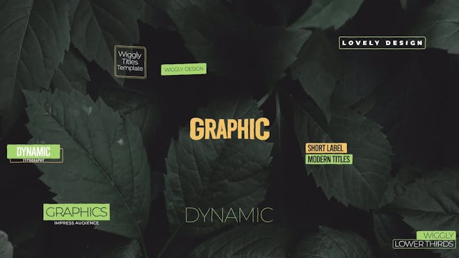 Wiggly Titels Pack V9 Freebies template preview