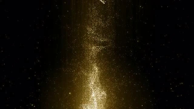 Glittering Particles Loop: Stock Motion Graphics