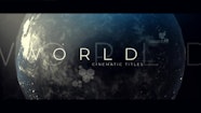 World Cinematic Titles After Effects Templates Motion Array