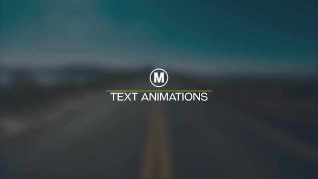 Smooth Text Animations: After Effects Templates