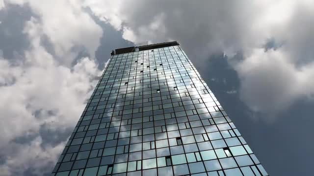 Office Building Time-Lapse: Stock Video