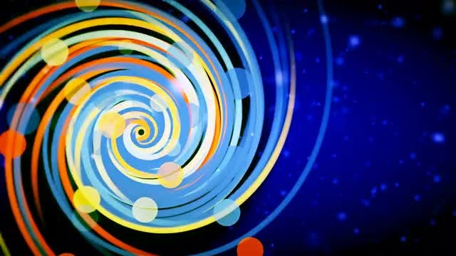 Colored Spiral: Stock Motion Graphics
