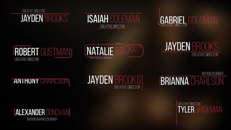 Simple Lower Third: After Effects Templates