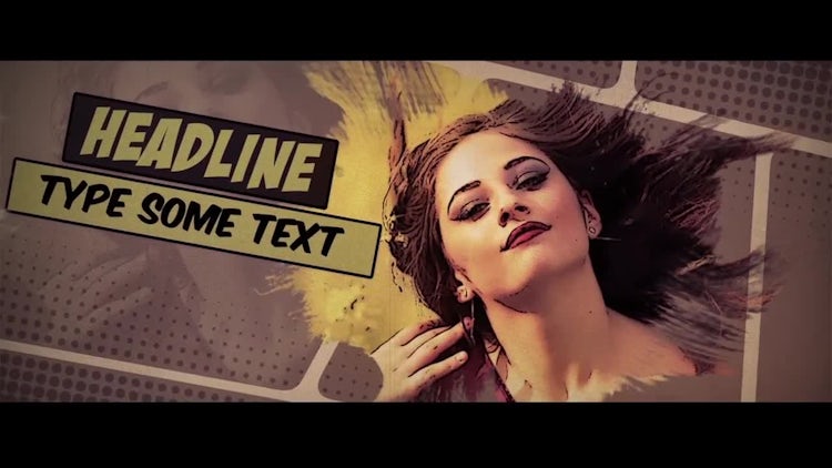 Comic Slideshow Comic Slideshow - After Effects Templates | Motion Array