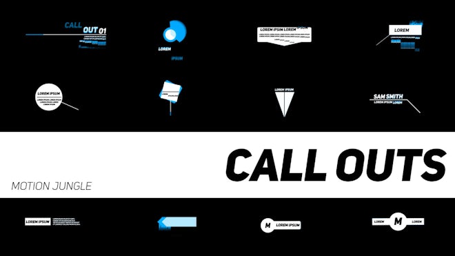 Cinematic Call Outs Freebies template preview