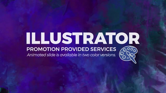 Illustrator Promo Freebies template preview