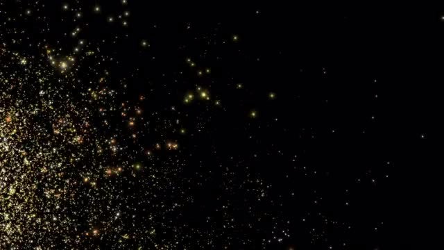 Flying Particles: Stock Motion Graphics