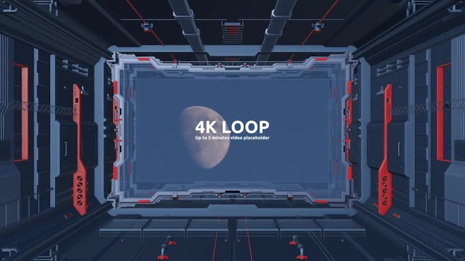 3D Screen Loop Tunnel Freebies template preview