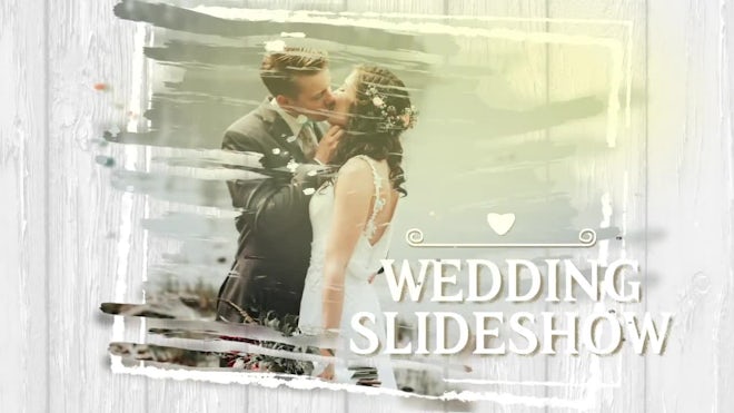 Wedding Slideshow 4K Freebies template preview