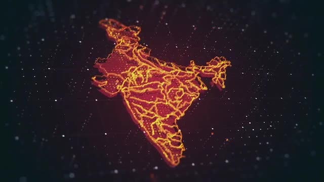 India In Danger: Stock Motion Graphics