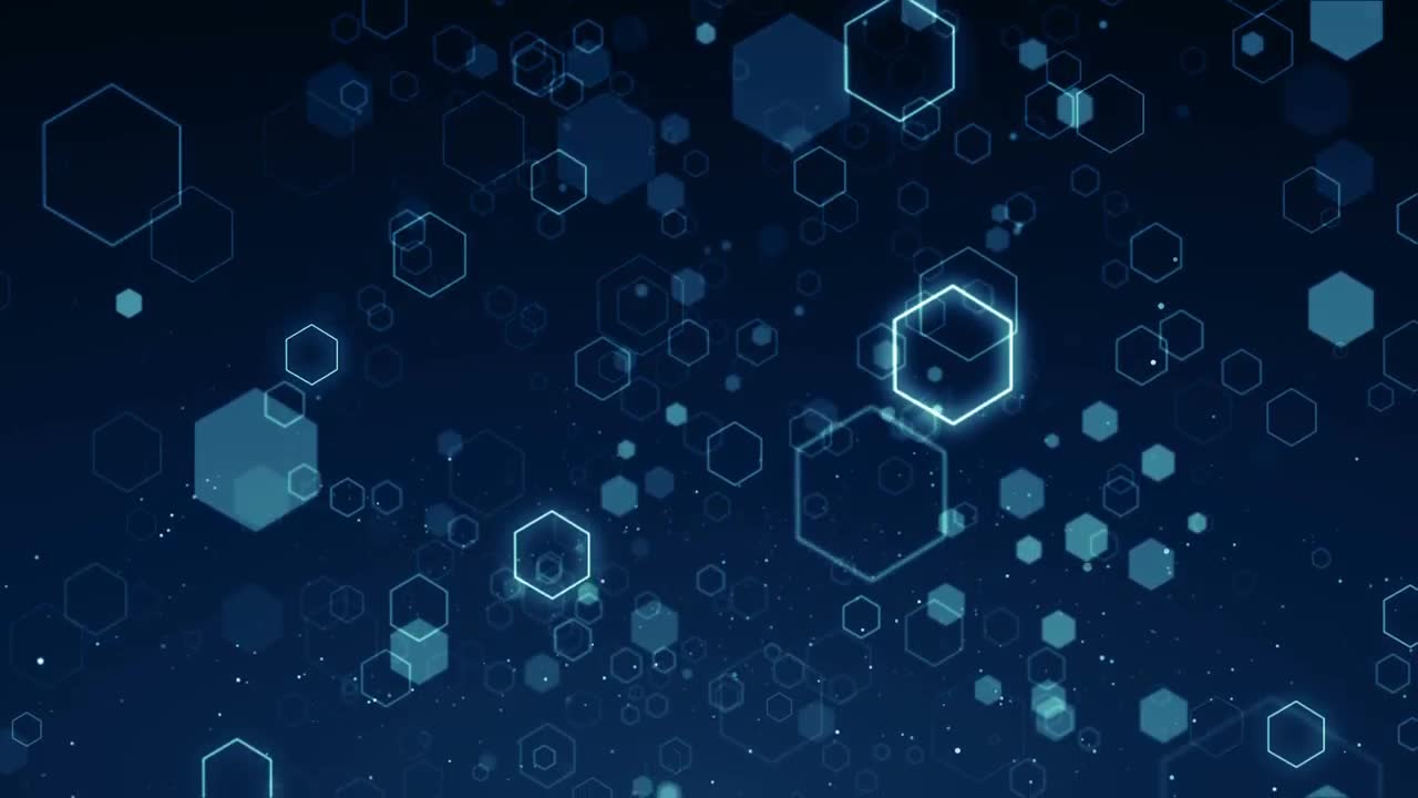 Hexagons Background Loop - Stock Motion Graphics | Motion Array